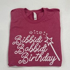 Bibbidi Bobbidi Birthdat tee